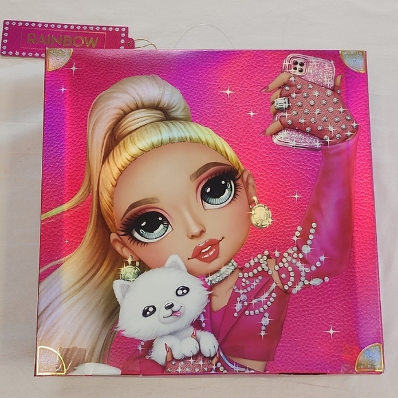 MAG Rainbow High Doll "PARIS HILTON" Fashion Doll Art Box Design Display Case - Picture 1 of 16